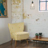 chairs and stools – vintage cocktail chair