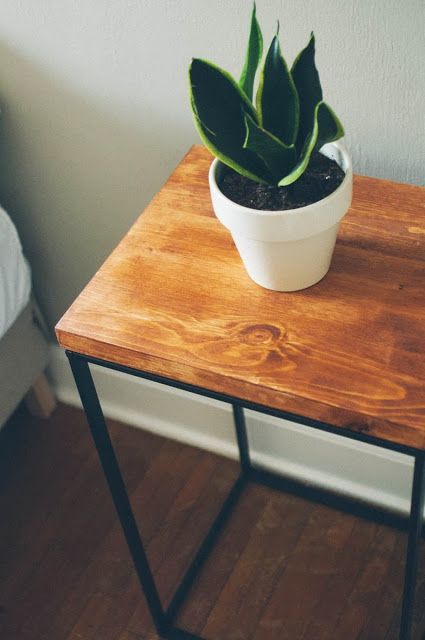up-cycled table