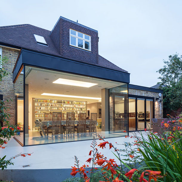 architect for glass extension