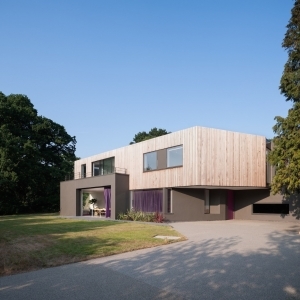 modernist new build architect