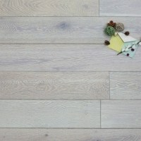 white wood flooring
