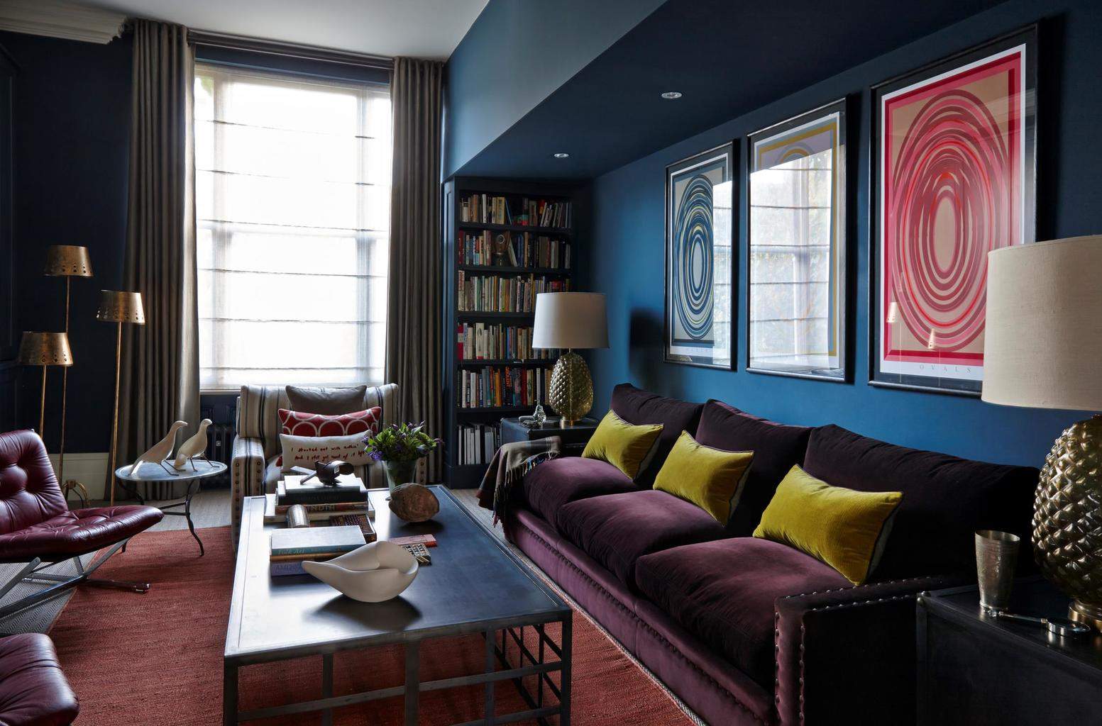 modern living room colours