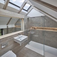 timber bathroom