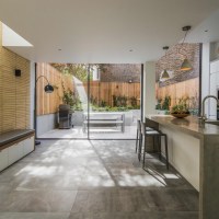 Sliding doors thin frame