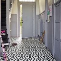 geometric patterned tiles