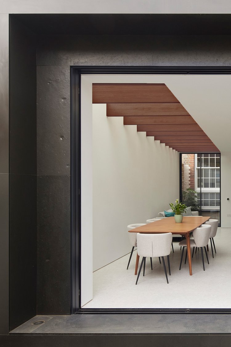 dark wood fins extension