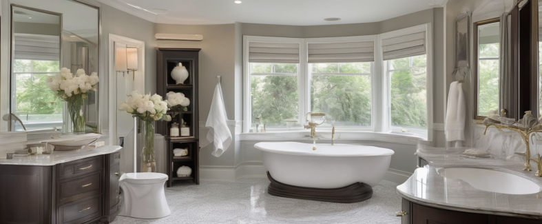 How to Create a High-End Bathroom Look on Any Budget - Design for Me