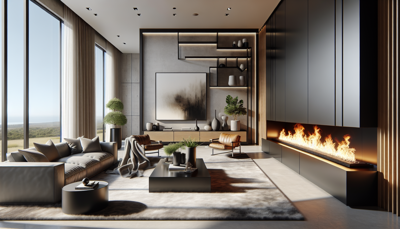 Sustainable ambiance with a bio ethanol fireplace - Design for Me