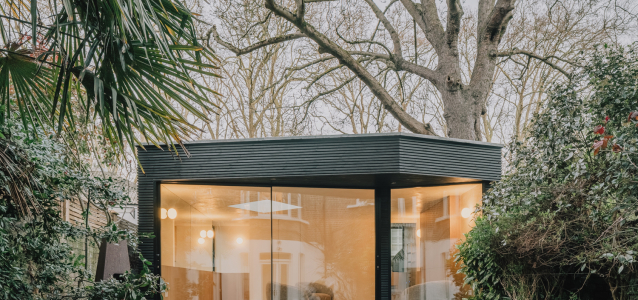 Architect designed garden room