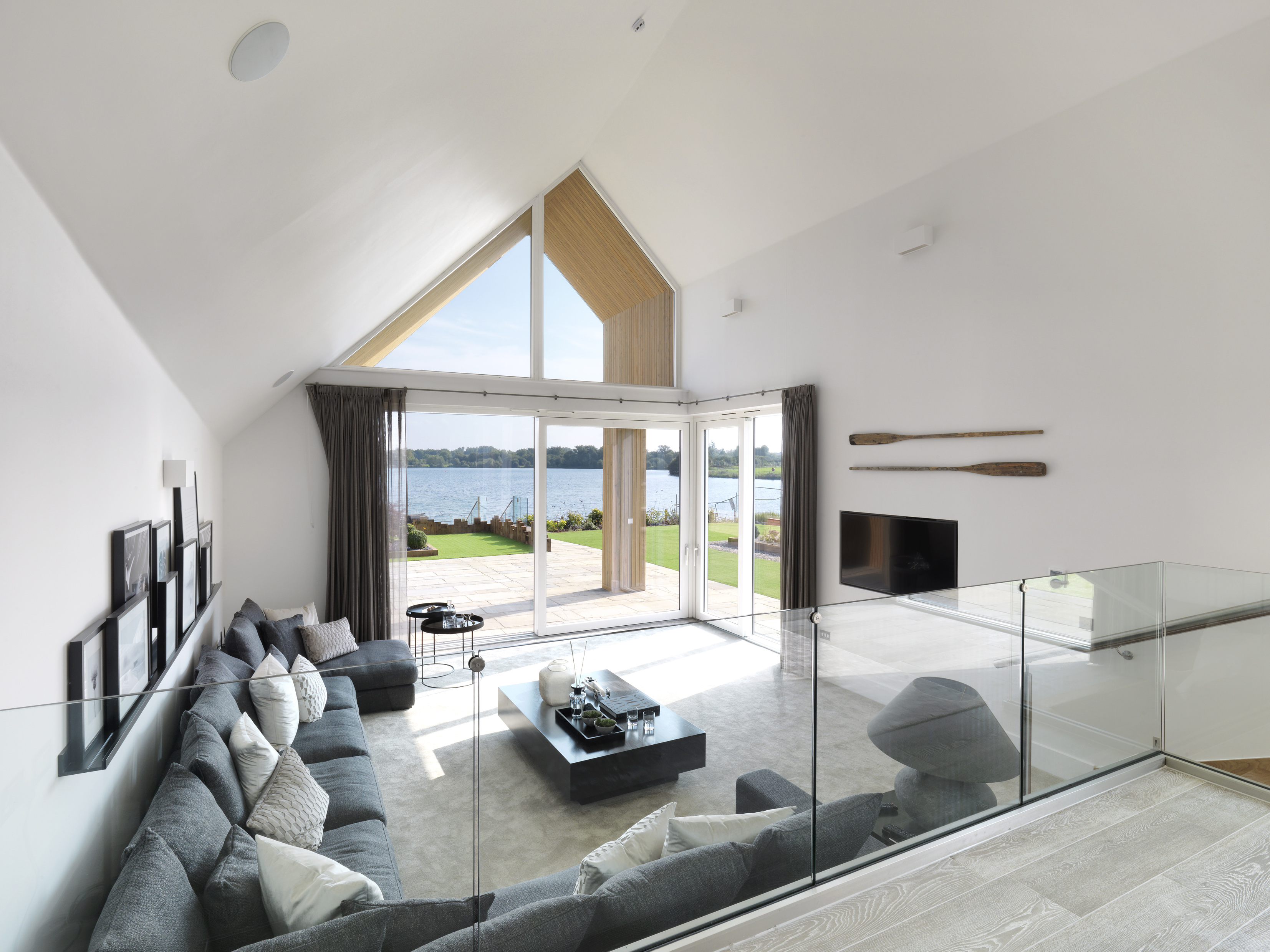</p> <p>Find your ideal home design pro on designfor-me.com - get matched and see who's interested in your home project. Click image to see more inspiration from our design pros</p> <p>Design by Julian, architect from Bath and North East Somerset, South West</p> <p>#architecture #homedesign #modernhomes #homeinspiration #livingrooms #livingroomdesign #livingroominspiration #livingroomideas #doubleheightspace</p> <p>