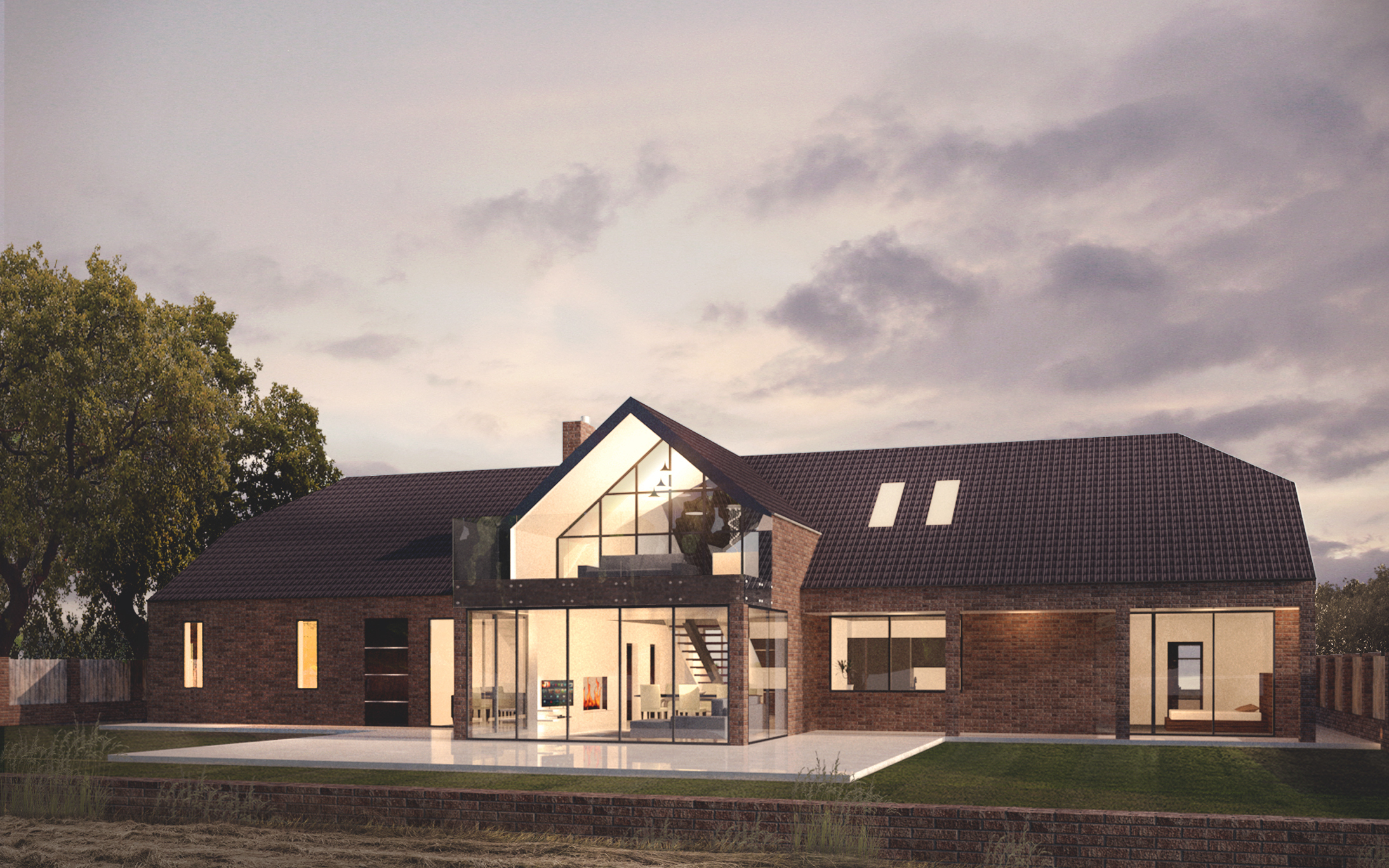 </p> <p>Find your ideal home design pro on designfor-me.com - get matched and see who's interested in your home project. Click image to see more inspiration from our design pros</p> <p>Design by Callum, architectural designer from South Staffordshire, West Midlands</p> <p>#architecture #homedesign #modernhomes #homeinspiration #glazing #architecturalglazing #naturallight #barnconversions </p> <p>